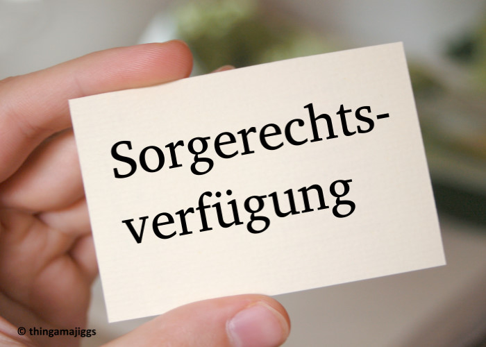 Sorgerechtsverfügung